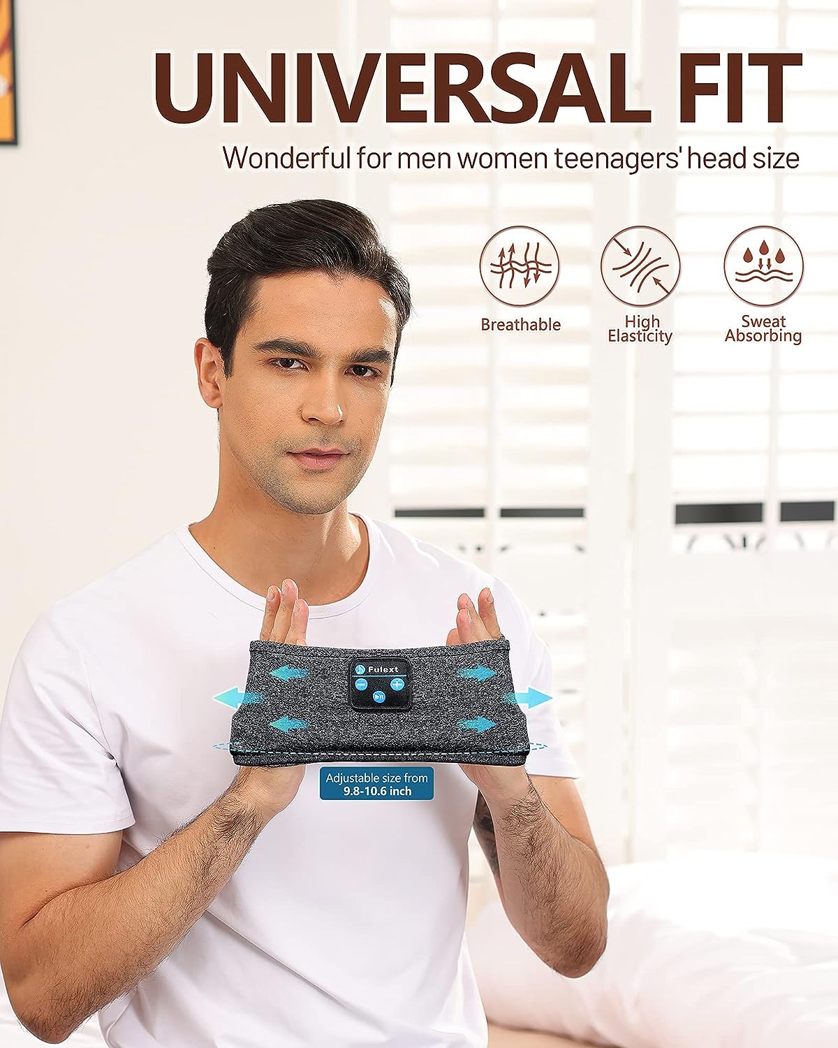 Bluetooth Sleep Mask Headband